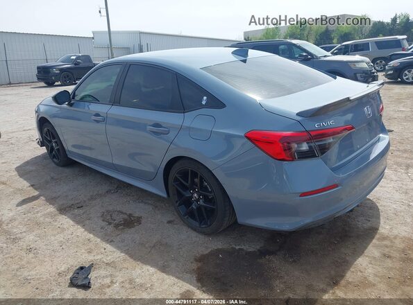 2HGFE2F53PH534823 2023 HONDA CIVIC Blue უკანა მარცხენა