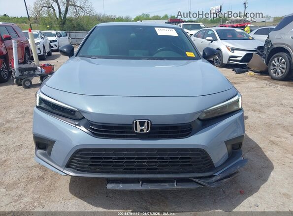 2HGFE2F53PH534823 2023 HONDA CIVIC Blue ხელსაწყოთა პანელის ხედი