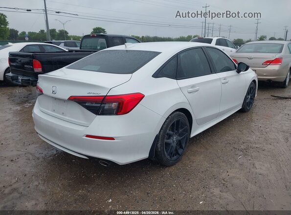2HGFE2F53RH593518 2024 HONDA CIVIC White Trasero derecho
