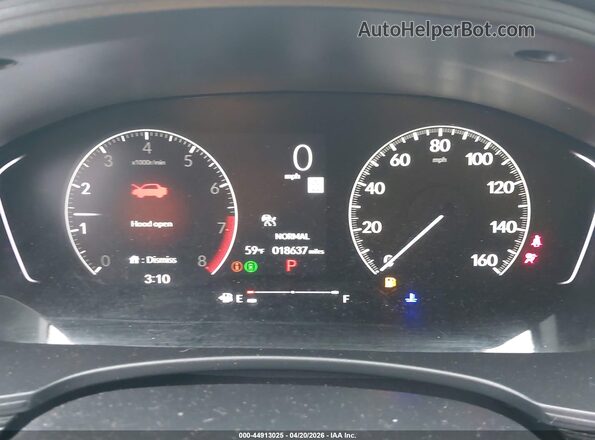 2HGFE2F53RH593518 2024 HONDA CIVIC White Vista de los asientos traseros