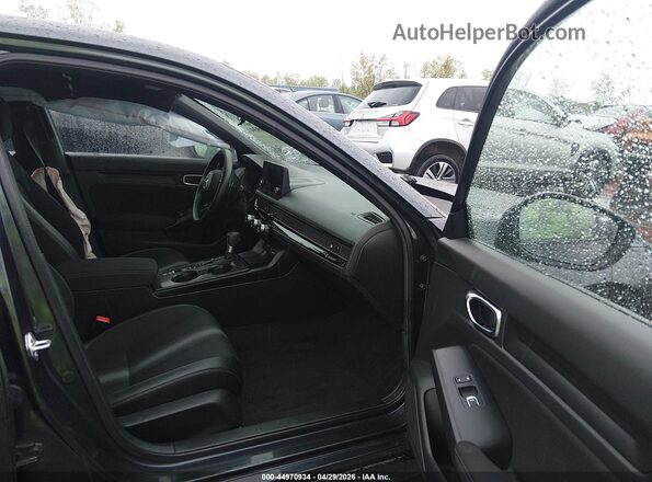 2HGFE2F53SH517206 2025 HONDA CIVIC Gray Widok wnętrza z przodu