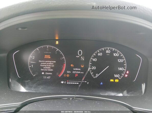2HGFE2F53SH517206 2025 HONDA CIVIC Gray Widok tylnych siedzeń