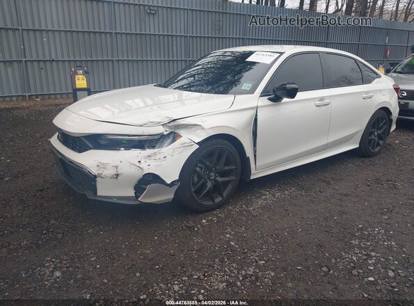 2HGFE2F53SH587868 2025 HONDA CIVIC Белый Передняя левая четверть