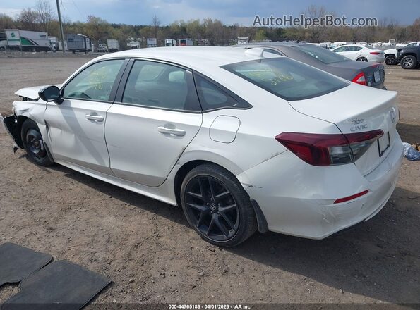 2HGFE2F53SH595131 2025 HONDA CIVIC White უკანა მარცხენა