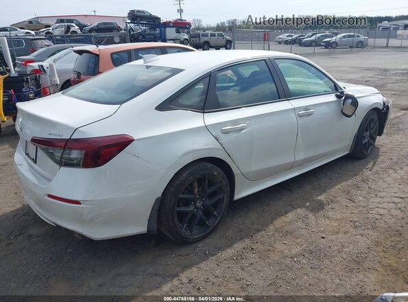 2HGFE2F53SH595131 2025 HONDA CIVIC White უკანა მარჯვენა