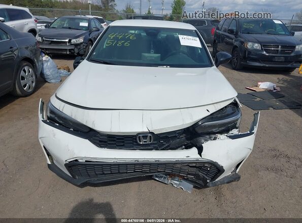 2HGFE2F53SH595131 2025 HONDA CIVIC White უკანა სალონის ხედი