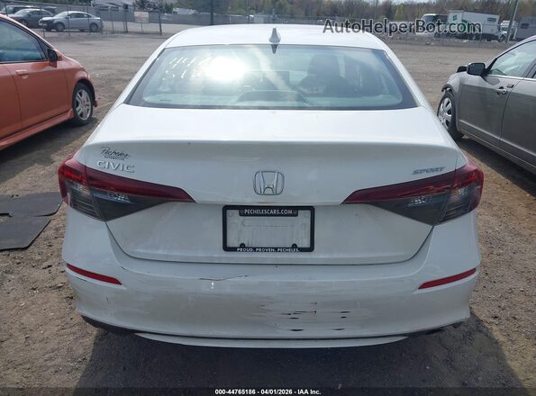 2HGFE2F53SH595131 2025 HONDA CIVIC White 