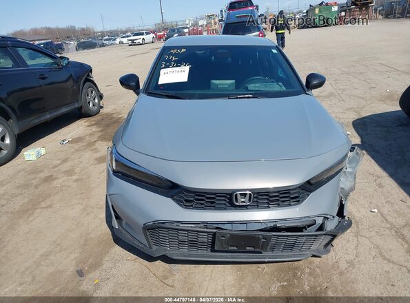 2HGFE2F53TH513481 2026 HONDA CIVIC Gray Instrument cluster view