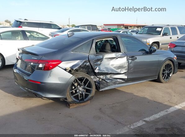 2HGFE2F54NH551210 2022 HONDA CIVIC Gray Vista frontal