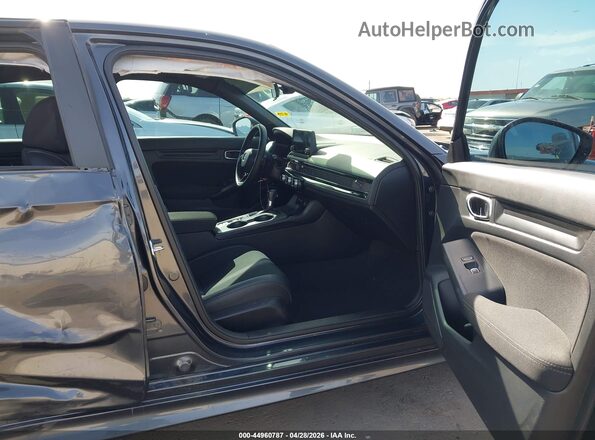 2HGFE2F54NH551210 2022 HONDA CIVIC Gray Vista interior delantera