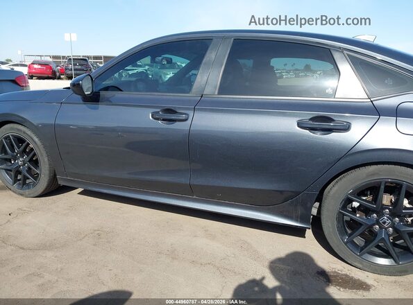 2HGFE2F54NH551210 2022 HONDA CIVIC Gray Vista interior de 360 grados