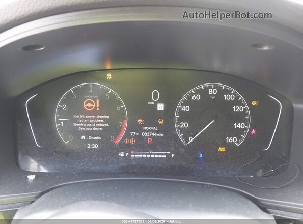 2HGFE2F54PH533437 2023 HONDA CIVIC Black Vista de los asientos traseros