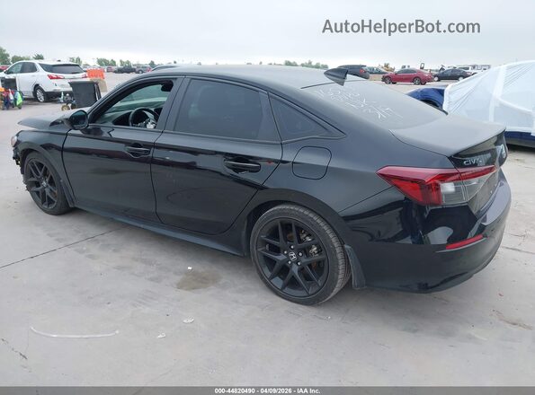 2HGFE2F54SH515240 2025 HONDA CIVIC Black Հետևի ձախ