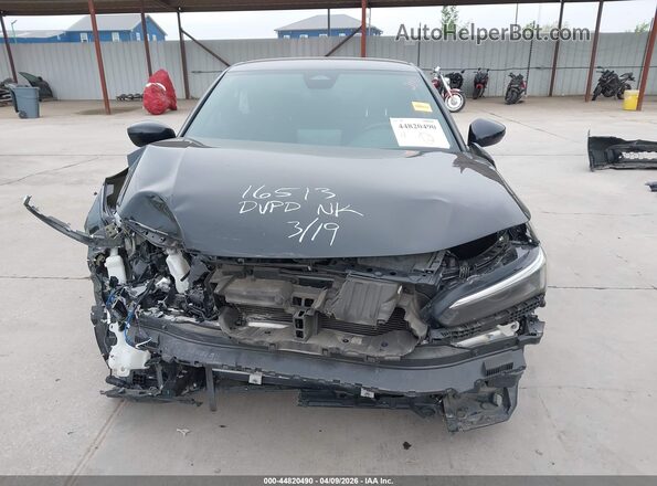 2HGFE2F54SH515240 2025 HONDA CIVIC Black Սարքավորումների վահանակի տեսք