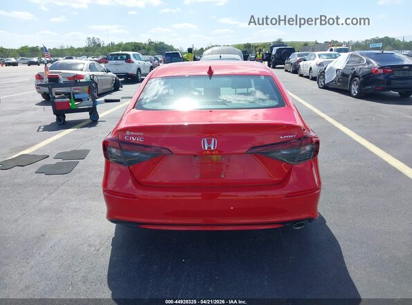 2HGFE2F54SH515917 2025 HONDA CIVIC Красный 