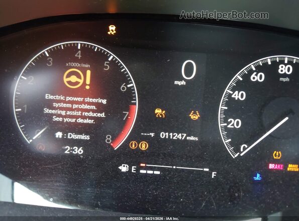 2HGFE2F54SH515917 2025 HONDA CIVIC Красный Вид задних сидений