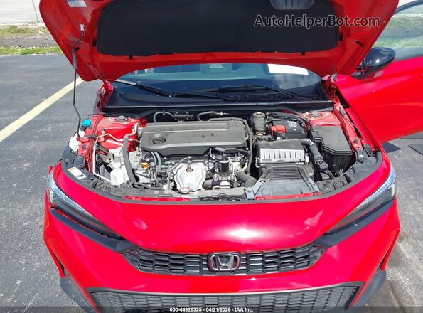 2HGFE2F54SH515917 2025 HONDA CIVIC Красный Вид сзади