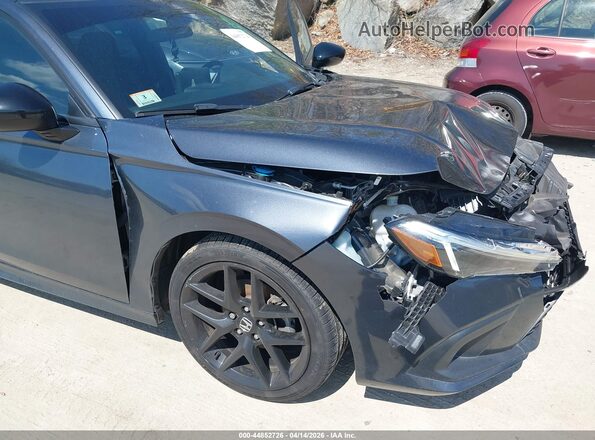 2HGFE2F55NH515932 2022 HONDA CIVIC Gray 