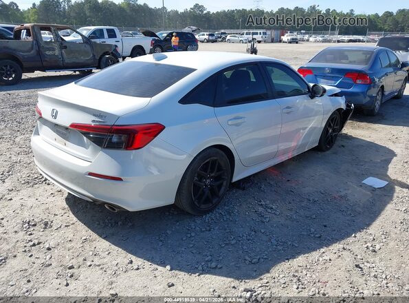 2HGFE2F55NH521293 2022 HONDA CIVIC White Tył prawy
