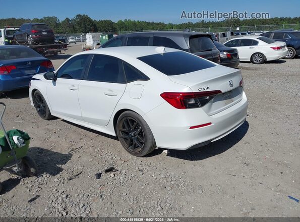 2HGFE2F55NH521293 2022 HONDA CIVIC White Tył lewy