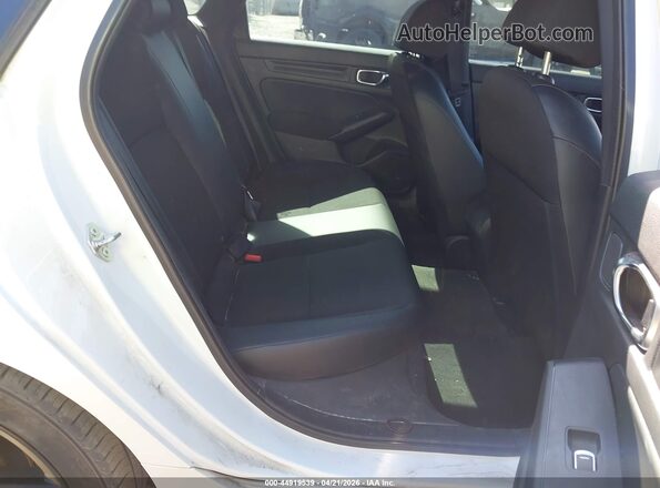 2HGFE2F55NH521293 2022 HONDA CIVIC White Widok naklejki z numerem VIN