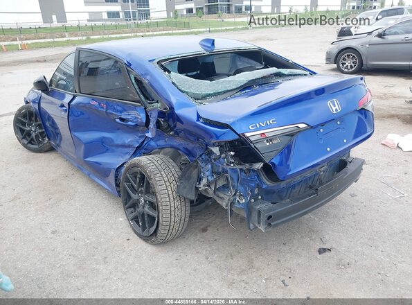 2HGFE2F55NH564127 2022 HONDA CIVIC Blue 