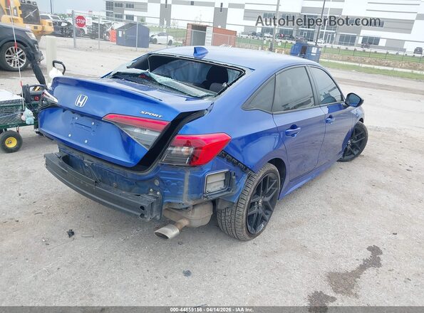 2HGFE2F55NH564127 2022 HONDA CIVIC Blue 