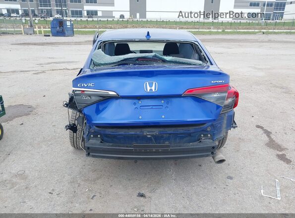 2HGFE2F55NH564127 2022 HONDA CIVIC Blue 