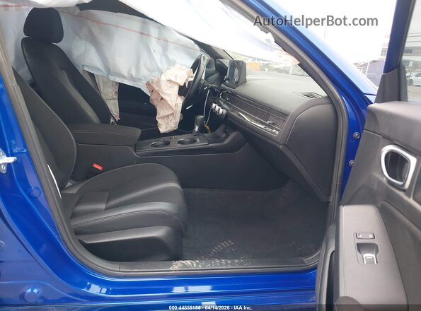 2HGFE2F55NH564127 2022 HONDA CIVIC Blue 