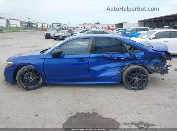 2HGFE2F55NH564127 2022 HONDA CIVIC Blue 