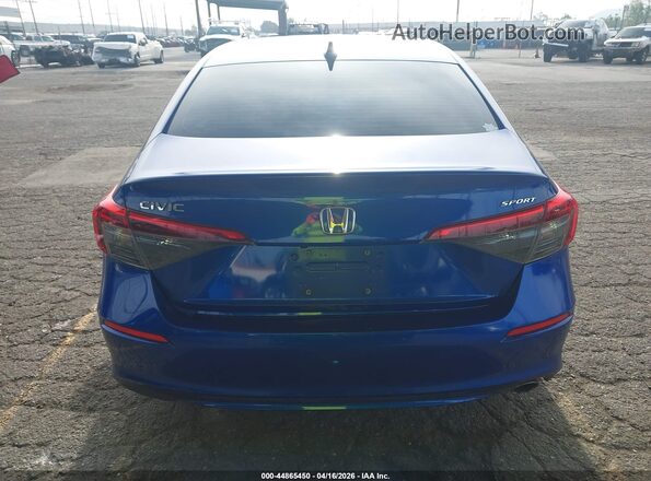 2HGFE2F55NH576181 2022 HONDA CIVIC Blue 