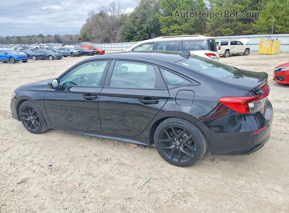 2HGFE2F55PH556371 2023 HONDA CIVIC Black Հետևի ձախ