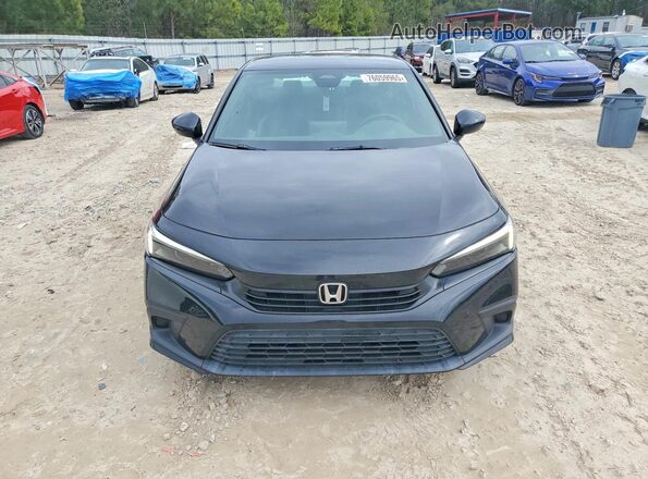 2HGFE2F55PH556371 2023 HONDA CIVIC Black Դիմացի տեսք