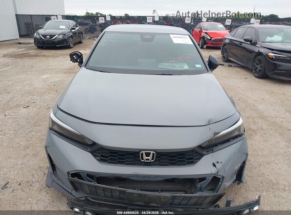 2HGFE2F55SH543595 2025 HONDA CIVIC Gray ხელსაწყოთა პანელის ხედი