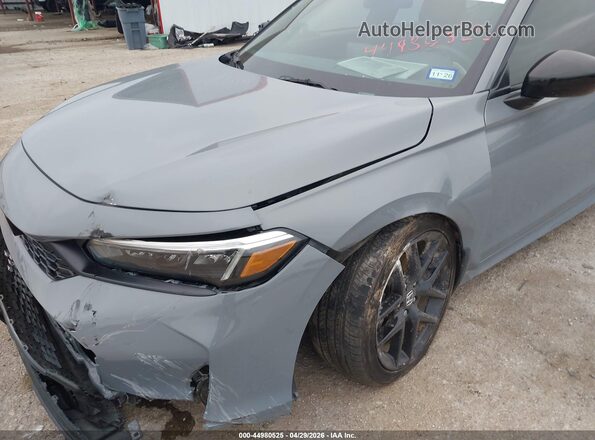 2HGFE2F55SH543595 2025 HONDA CIVIC Gray წინა ხედი