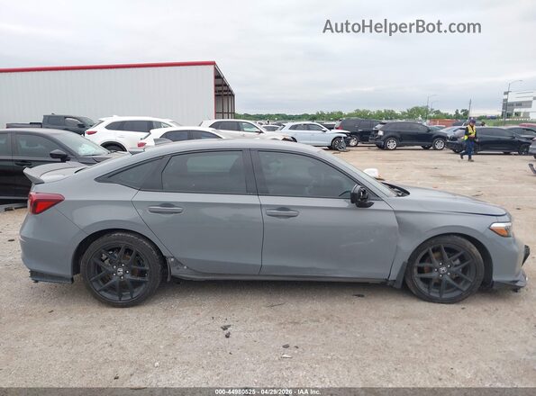 2HGFE2F55SH543595 2025 HONDA CIVIC Gray უკანა სალონის ხედი