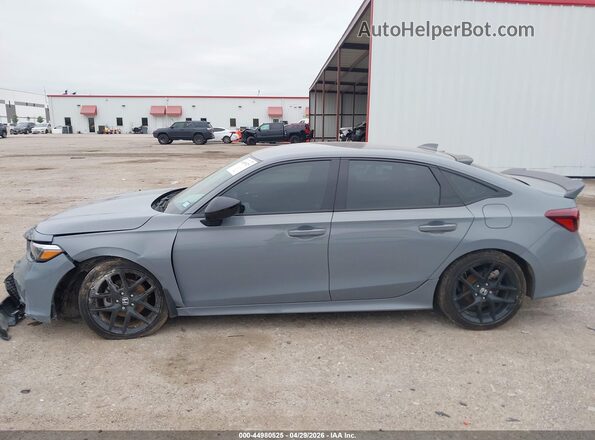 2HGFE2F55SH543595 2025 HONDA CIVIC Gray სალონის 360-გრადუსიანი ხედი