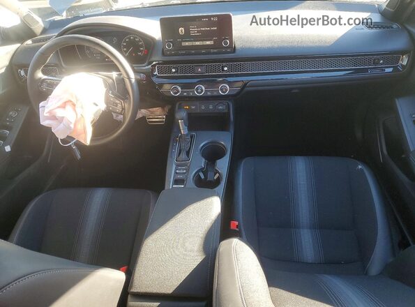 2HGFE2F55SH588763 2025 HONDA CIVIC Gray Вид панелі приладів