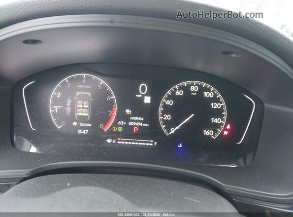 2HGFE2F55TH516897 2026 HONDA CIVIC White Հետևի նստատեղերի տեսք