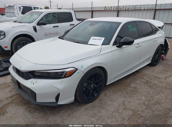 2HGFE2F55TH519461 2026 HONDA CIVIC White Vista tres cuartos delantera izquierda