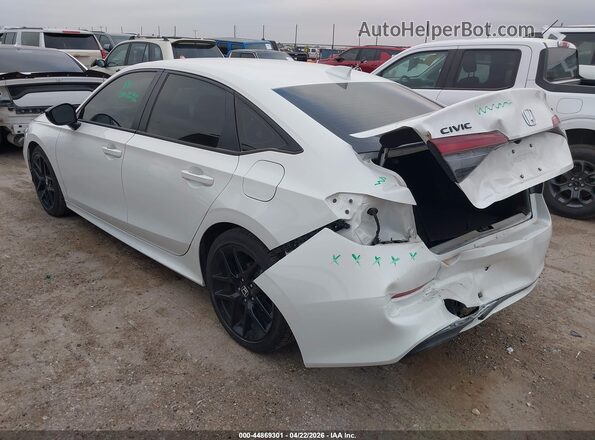 2HGFE2F55TH519461 2026 HONDA CIVIC White Trasero izquierdo