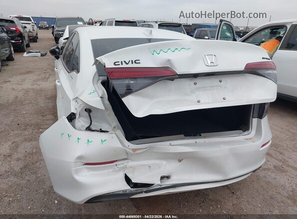 2HGFE2F55TH519461 2026 HONDA CIVIC White Vista frontal
