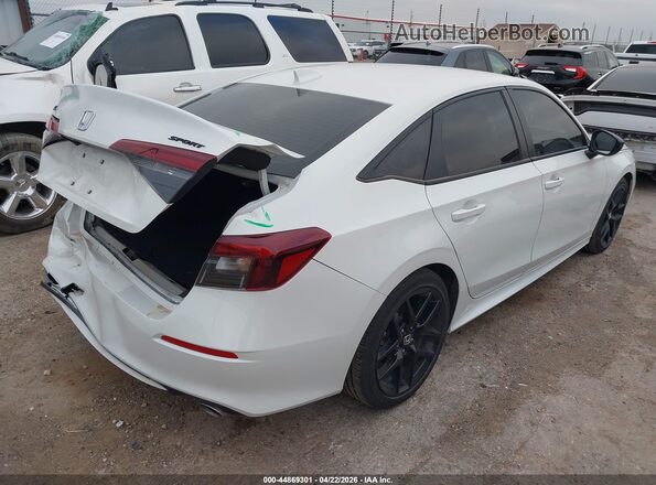 2HGFE2F55TH519461 2026 HONDA CIVIC White Trasero derecho