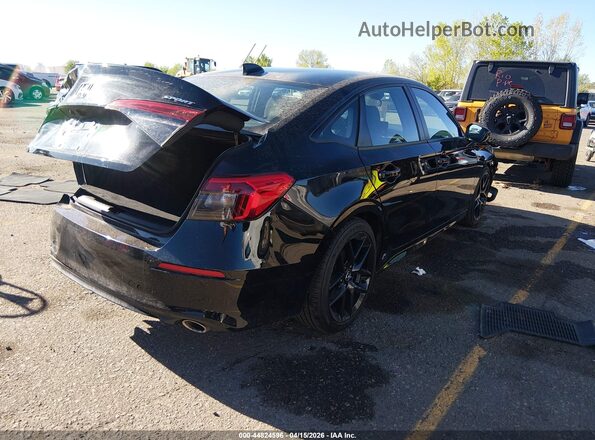 2HGFE2F56NH531606 2022 HONDA CIVIC Black Rear right