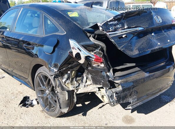 2HGFE2F56NH531606 2022 HONDA CIVIC Black Front view