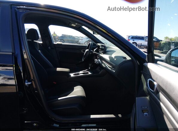 2HGFE2F56NH531606 2022 HONDA CIVIC Black Front interior view