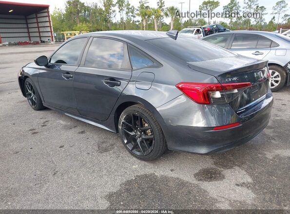 2HGFE2F56NH512084 2022 HONDA CIVIC Gray Задня ліва чверть