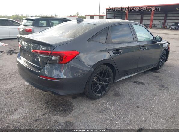 2HGFE2F56NH512084 2022 HONDA CIVIC Gray Задня права чверть
