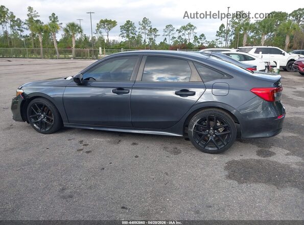 2HGFE2F56NH512084 2022 HONDA CIVIC Gray Панорамний вид салону 360°