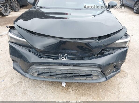 2HGFE2F56NH515762 2022 HONDA CIVIC Черный Вид спереди
